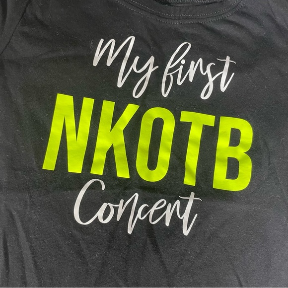 Size 7 My First NKOTB Concert Custom T-Shirt - Picture 2 of 5